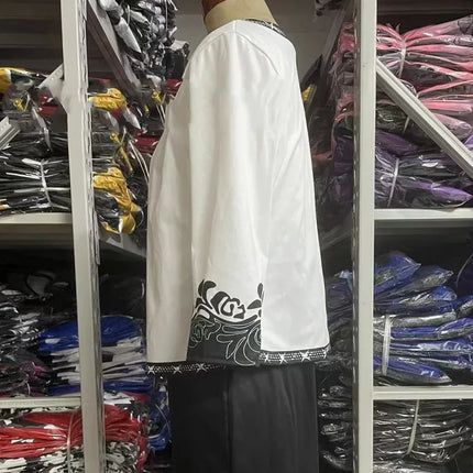 Spring Summer Ladies Suits Women Round Neck Sleeveless Printing Hip Wrap Skirt and High Street Casual Three Quarter Cardigan