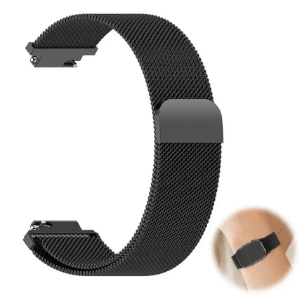 14mm Magnetic Milanese Loop Strap For Garmin CIRQA Smart Band Sports breathable Metal bracelet Garmin Lily 2 Correa accessories