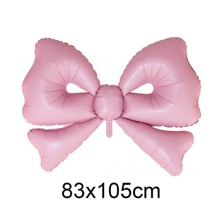 Pink Bow Cupcake Topper Pink Bow Birthday Decor Coquette Themed Party Decoration Bridal Shower Cake Topper Bow Party Decor