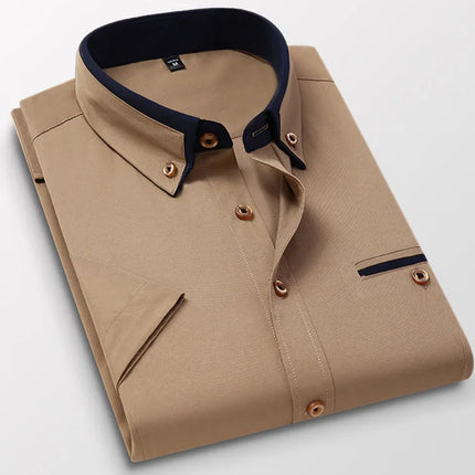 Men's Clothing  Arrival Men Shirt, Fashion Causal Long Sleeved Male Dress Social Business Cotton Shirt Soft Weeding White Shirts
