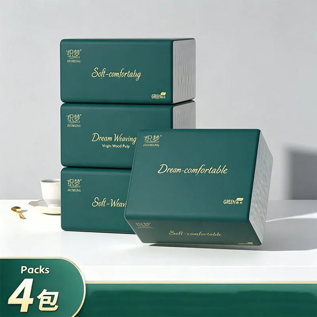 4/6/8Packs Of Large-sized Tissues,  Affordable Household Toilet Paper Household Napkins Paper Towels Toilet Paper
