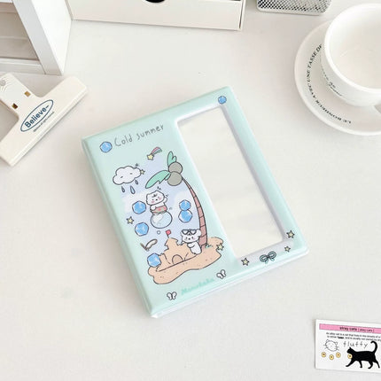 Cartoon Photo Booth Album For 40 Pcs 2x6 Inch Photo Strips Bookmark 20 Pcs 4x6 4R Photo Holder 40 Pages