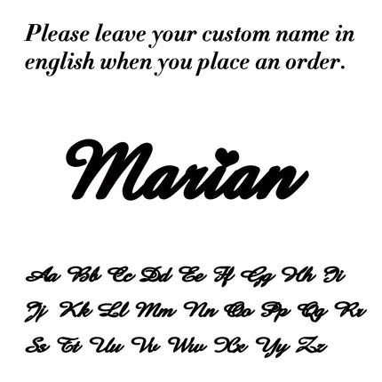 Sipuris Custom Name Brooch For Women Men Stainless Steel Personalized Trendy Pins Badge Nameplate Brooch Jewelry Weddings Gifts