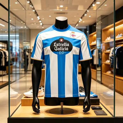 2026 Deportivo LaCoruna Themed 3D Printed Fan Shirt Suitable for Families and Children's Casual Breathable Quick Drying T-shirt