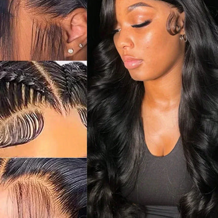 13x4 13X6 HD Lace Frontal Wig 40 42 Inch Body Wave Human Hair Wigs  Human Hair Remy 5x5 Gluless Lace Closure Wigs For Women