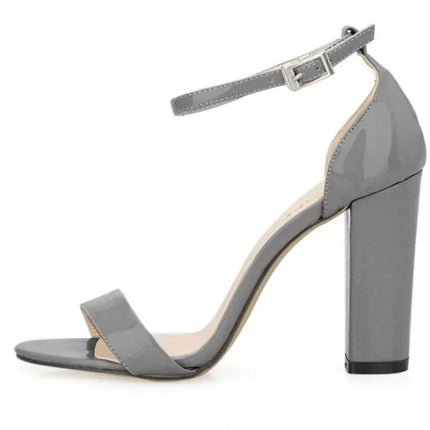 New 2026 Women Sandals 10cm Sexy High Heels Summer Fashion Trend Comfort Peep Toe Thick Heels Jazz Dance Female Shoes Plus Size