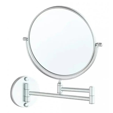 Double-sided Bathroom  Makeup Mirror 3X Magnifying Glass Countertop Rotating Vanity Wall Hardware Accessories