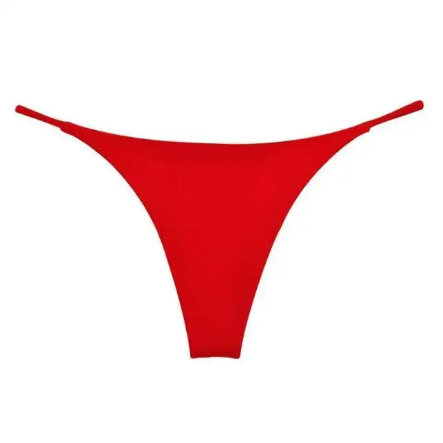 1/2Pcs Panties Cotton Women'S Underwear Sexy Panties Female Underpants Thong Solid Color Pantys Lingerie S-XL Low-Rise Design