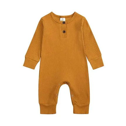 2026 Baby Boy Romper Girl Outfits Playsuit Summer Wear Cotton Infant Thin Jumpsuit Ribbed Clothes Knitted Stretch Toddler Onesie