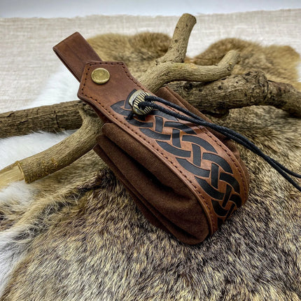 Medieval Viking Waist Bag Retro Drawstring Purse Pouch  Coin Pouch Portable Coin Purse for Renaissance Fairs LARP Cosplay Party