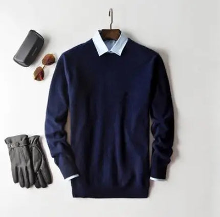 Cashmere Cashmere Sweater Men 2025 Autumn Winter Jersey Jumper Robe Hombre Pull Homme Hiver Pullover Men O-neck Knitted Sweaters