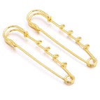 70mm 4 hole 10pcs / silver