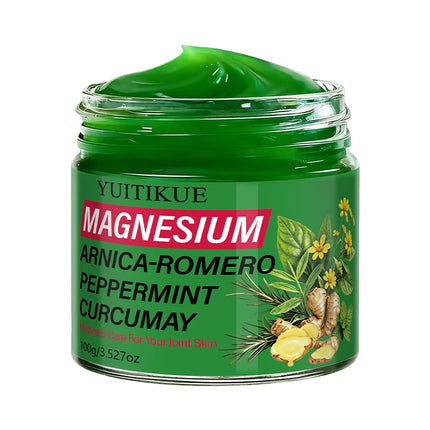 YUITIKUE Natural Plant Magnesium Joint Cream Soothe Tense Muscles Whole Body Sports Massage Ointment