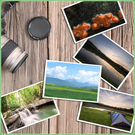 A5 Double Sided Glossy Photo Paper  5.83 x 8.27 Inch Photo Paper Art Paper 200gsm Printer Paper Office Supplies for Inkjet Print