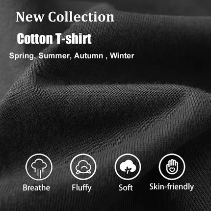 Trendy brand Korean Wave high-end fashionable men's and women's short-sleeved T-shirts, round-neck printed, half-sleeved casual