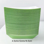 green Food Trays / 48pcs