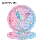 8pcs 9inch plates