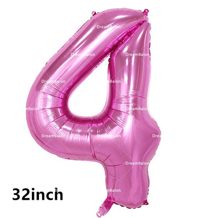 Mermaid Balloons The Little Princess Happy Birthday Banner Party Decoration Disposable Tableware Cake Topper Background Stickers