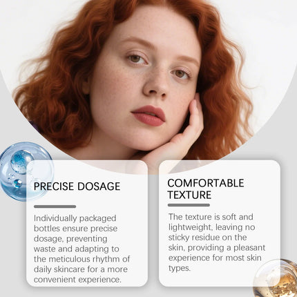 Collagen Boost Anti-Aging Essence Anti-Wrinkle Lifting Hydrating Pore Shrinking Skin Care KitF6T