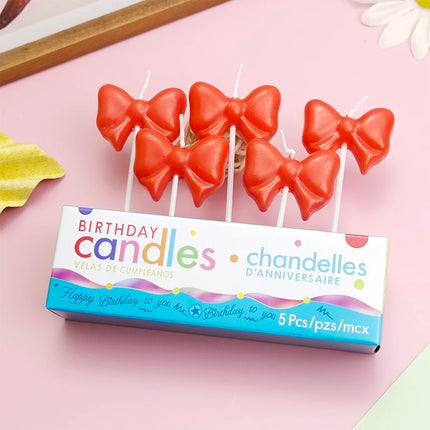 Butterfly Cake Candle Valentine's Day Decorative Decoration Gifts Girlfriend Romantic and Warm Birthday Decorative Candles