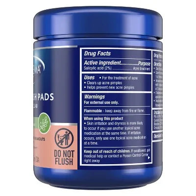Ultimate Clear Anti Blemish Pads - Eucalyptus - 90ct for Daily Skin Care and Blemish Care