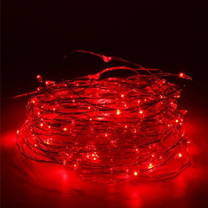 10pcs 6pcs Copper Wire LED String Lights Holiday Fairy Lights Garland Christmas Tree Decor Wedding Party DIY Natal Navidad 2023
