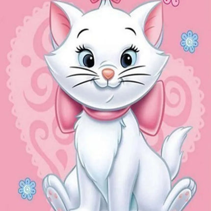 The Aristocats Photography Backdrop For Birthday Party Supplies Marie Photo Backgrounds Pink Marie Cat Theme Baby Shower Banner