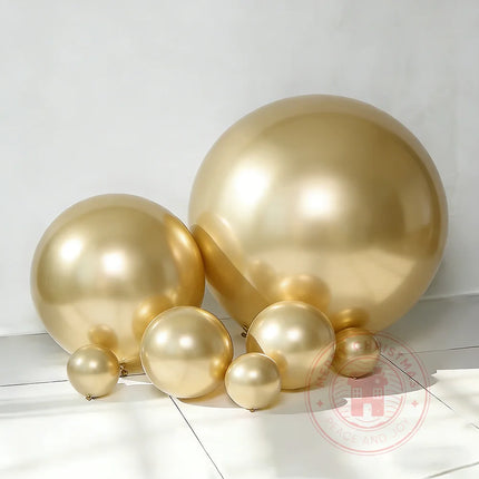 5" 10" 12" 18" Metal Balloon Birthday Party Decoration Valentine's Day Wedding Balloons Arch Christmas Festival Decor Supplies
