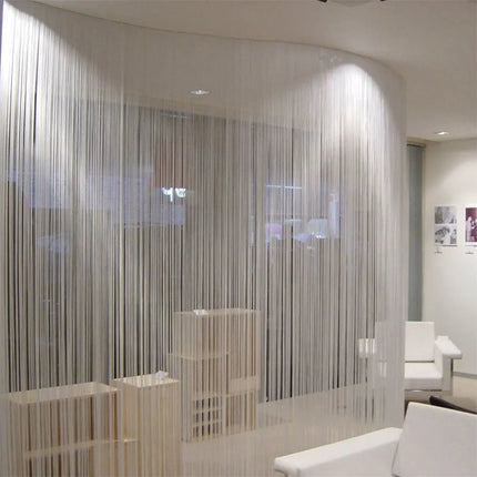 2*1M Tassel Window Curtains Shining Screen Panel Hanging Beaded Curtains Glitter String Curtain Door Fly Screen Party Decoration