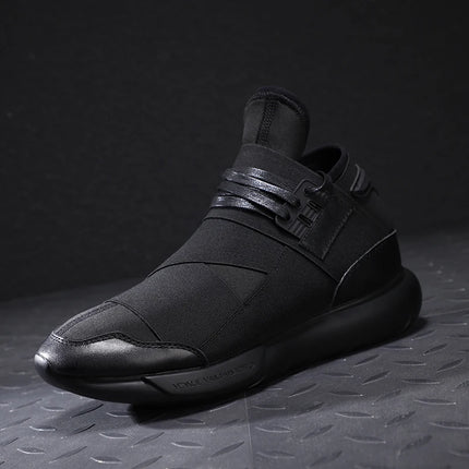 Men's Running Shoes Light And Breathable Men's Sneakers Daily Tennis Sneakers Wearable Lycra Leather Mens Sport Shoes size 38-46