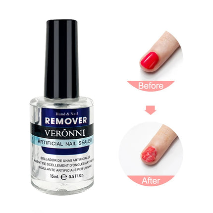 15ml Soak-Off Quick Nail Glue Remover,Easy Application Nail Gel Remover Nail Polish Remover For Gel Nails Polish Nail Art Gel