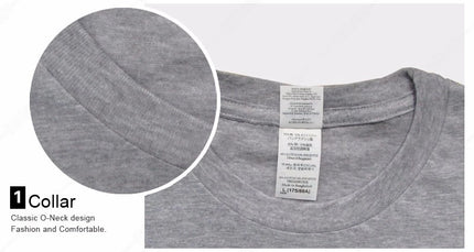 New men's running T-shirt - Spring/Summer lightweight top - Cool letter print - Breathable and casual sports T-shirt