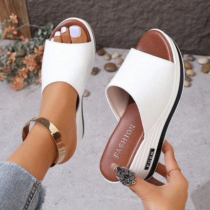 Summer Women Comfortable Trend Sandals Plus Size Anti-slip Casual Women Sandals Platform Open Toe Shoes Women Zapatos De Mujer