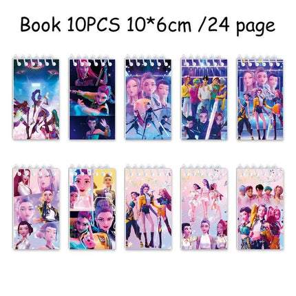 Happy Birthday Party Decoration Character Anime Tableware Plate Cup Balloon Set Banner Backdrop Gift Bag Keychain Party Supplies
