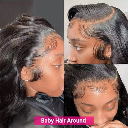 13x4 13x6 Dual HD Lace Bone Straight Wigs Human Hair 40 42 Inch Super Long Glueless Design Natural Soft Sleek Straight Hair Wigs