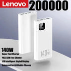 White 200000mAh / Above 100000mAh
