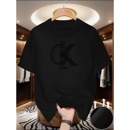 2026 Men's Graphic T Shirts Casual Crew Neck Short Sleeves Summer Essential Fashionable Prints Comfortable Basic Tees for Daily