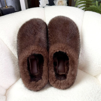 Woman Shoes Slippers Faux Fur Slides Woman Outdoor Slippers With Arch Support Mules Slipper Women Clogs For Women Fuzzy Slippers