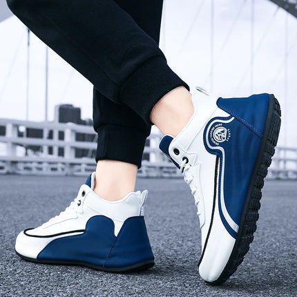 Men'S Shoes New Casual Sneakers Shock-Absorbing Breathable Running Shoes Men'S Wear-Resistant Thick-Soled Skate Shoes