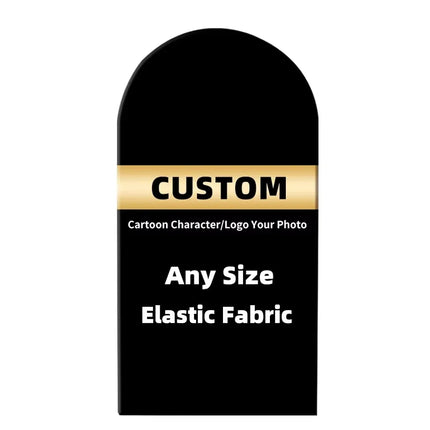 Personalized Arch Backdrop Cover One-Sided Printed for Birthday BabyShower Wedding  Elastic Fabric Event Party Decor Supplies