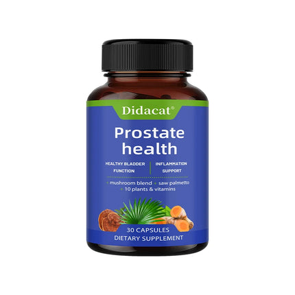 Prostate Support Capsules with Saw Palmetto Nettle Root, Daily Nutrition for Prostate Urinary Tract & Overall Male Wellness