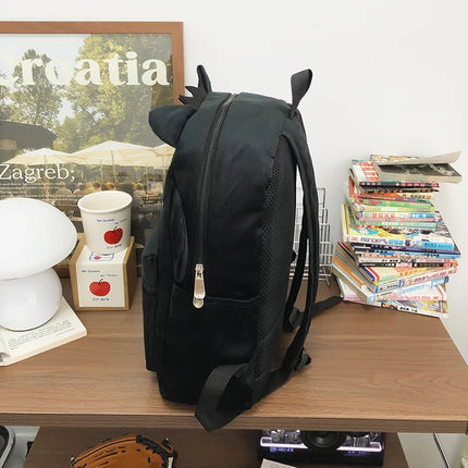 New Fashion Women's Backpacks High Quality Computer Bag Large Capacity Shoulder Bag Cartoon Pattern Soft Fabric Women's Handbags