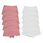 5Pink 5White / XL / 2pcs