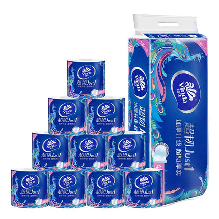 Max 10-30 Rolls, 180g/roll, Thickened With 4 Layers, Extractable Tissue Paper, Native Wood Pulp, Household Napkins, Toilet Paper