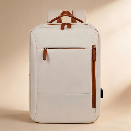 OGEHUAFEE Lightweight Fashion Commuter Computer Backpack, Multi Layer Business Travel Backpack, High Quality Nylon Backpack