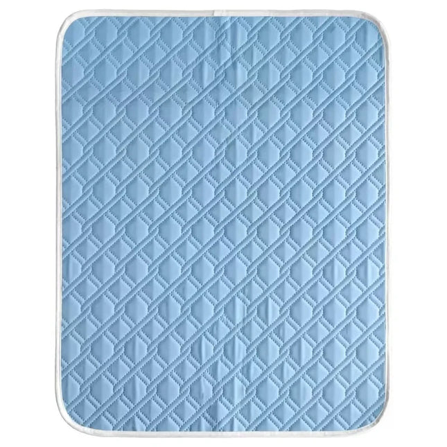 Summer Ice Silk Dogs Cooling Mat Washable Breathable Cool Sleeping Pad Anti Slip Cooling Bed Cushion for Small Medium Large Pets
