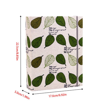 Linen Printed Photo Album Book, 200 Pockets 4×6 Inch, Memory Album for Wedding, Baby, Family and Anniversary Collection