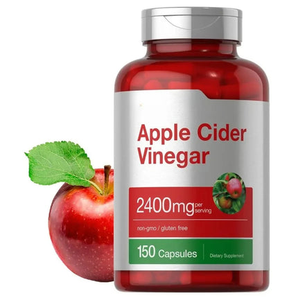 Apple Cider Vinegar Capsules Supports Healthy Digestion Metabolism 2400mg Per Serving for Adults 150 Capsules 4 Month Supply