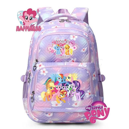My Little Pony Colorful School Bags Junior/senior High school Oxford cloth backpacks Boys and Girls double-shoulder school bags