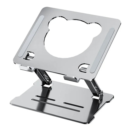 Foldable and Rotatable Laptop Stand, Height Adjustable for Desk Computers Phones and Tablets Ideal Lazy Reading and Studying